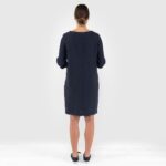 ALFA Dress black blue