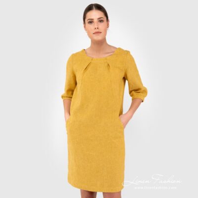 ALFA Dress yellow 7 ALFA yellow dress.