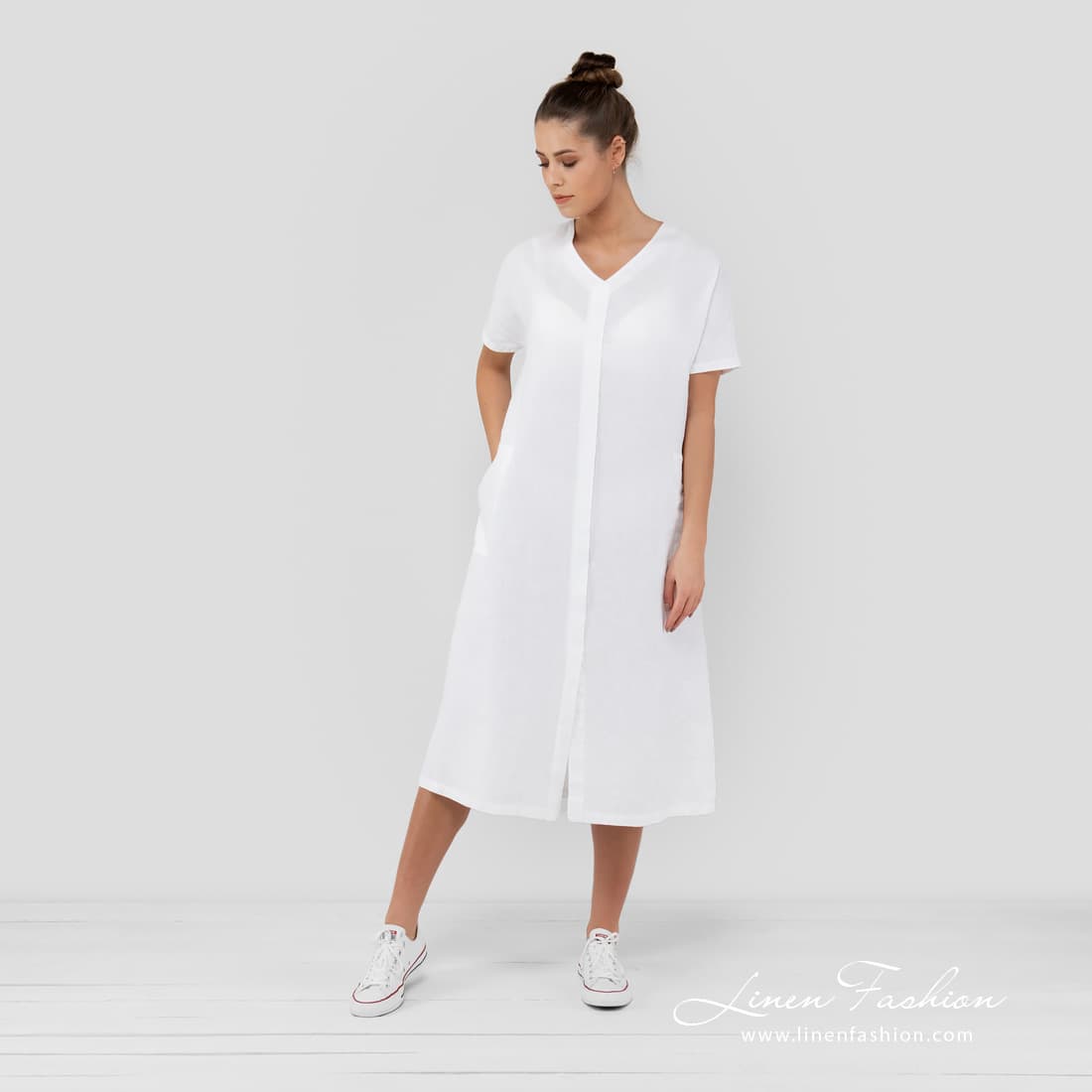 TOKYO white dress.