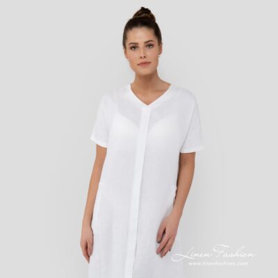 TOKYO Dress white 8 TOKYO white linen dress.