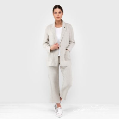 VERONA Jacket beige 7 Light grey jacket VERONA.
