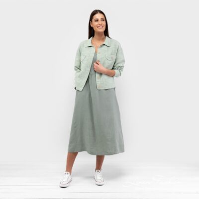 MONACO Jacket light green 6 Light green jacket, monaco.