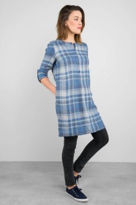 Linen Blue Tunic "Jenny" 6 Linen Blue Tunic "Jenny"