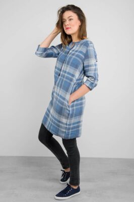 Linen Blue Tunic "Jenny" 10 Linen Blue Tunic "Jenny"