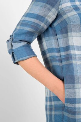 Linen Blue Tunic "Jenny" 8 Linen Blue Tunic "Jenny"