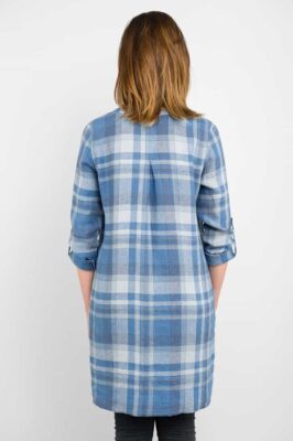 Linen Blue Tunic "Jenny" 7 Linen Blue Tunic "Jenny"
