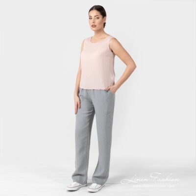 TATU Blouse pink 6 TATU rosy linen blouse with matching pants