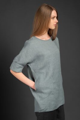 BERTA Blouse bluish