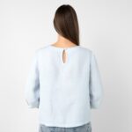 WANDA Blouse light blue