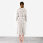 VERO Bathrobe light grey