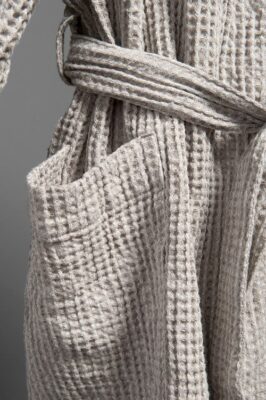 AGO Bathrobe grey 5 AGO Bathrobe grey