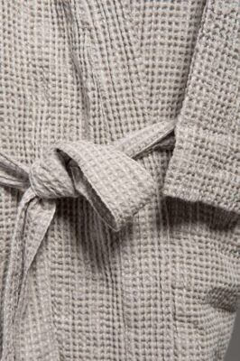 AGO Bathrobe grey 6 AGO Bathrobe grey