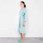MARY Bathrobe light green