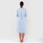 AIRA Bathrobe blue