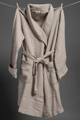 PIKE Bathrobe grey 4 PIKE Bathrobe grey