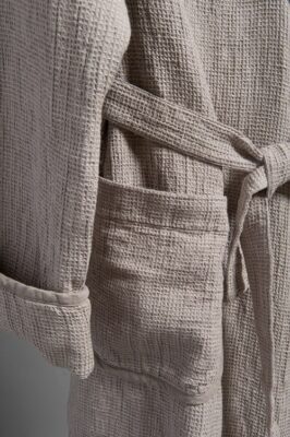 PIKE Bathrobe grey 6 PIKE Bathrobe grey