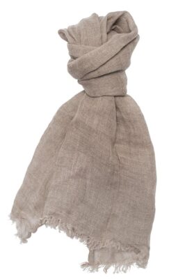 FINO Shawl natural linen 3 FINO Shawl natural linen