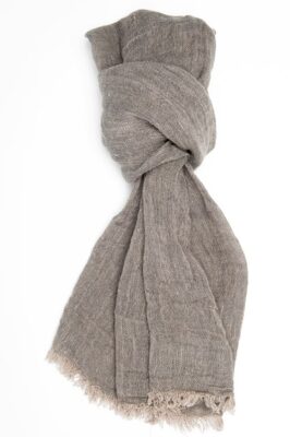 FINO Shawl natural grey