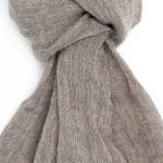 FINO Shawl natural grey