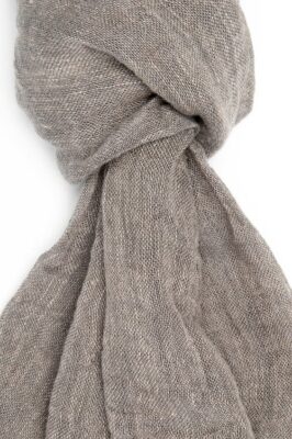 FINO Shawl natural grey