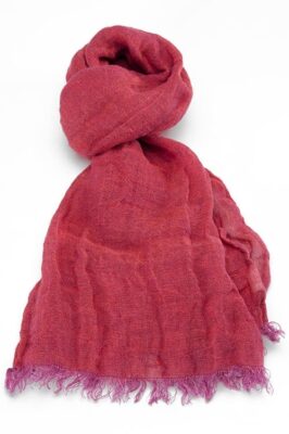 FINO Shawl raspberry red 3 FINO Shawl raspberry red
