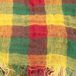 FINO Shawl three-coloured checks