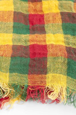FINO Shawl three-coloured checks 4 FINO Shawl three-coloured checks