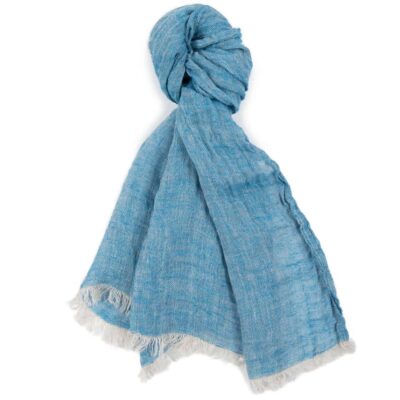 FINO Shawl grey blue 3 FINO Shawl grey blue