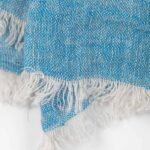 FINO Shawl grey blue