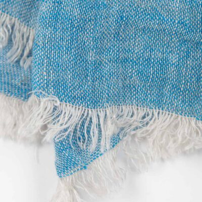 FINO Shawl grey blue 4 FINO Shawl grey blue