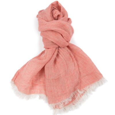 FINO Shawl grey pink 3 FINO Shawl grey pink