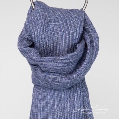 LOTTO MINI Shawl violet 10 Linen violet scarf