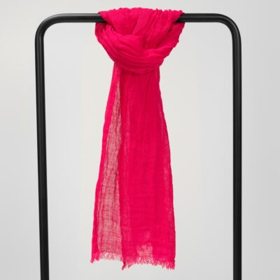 FINO Shawl cyclamen 4 cyclamen linen shawl