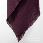 PUNTA Scarf dark red