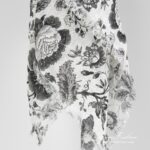 GARDENIA Scarf black