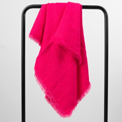 LOLITA Scarf fuchsia 5 fuchsia linen scarf