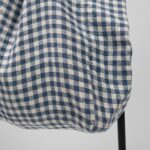 SANTIAGO Bag blue checked