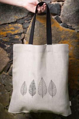LOFI Tote bag natural linen 3 LOFI Tote bag natural linen