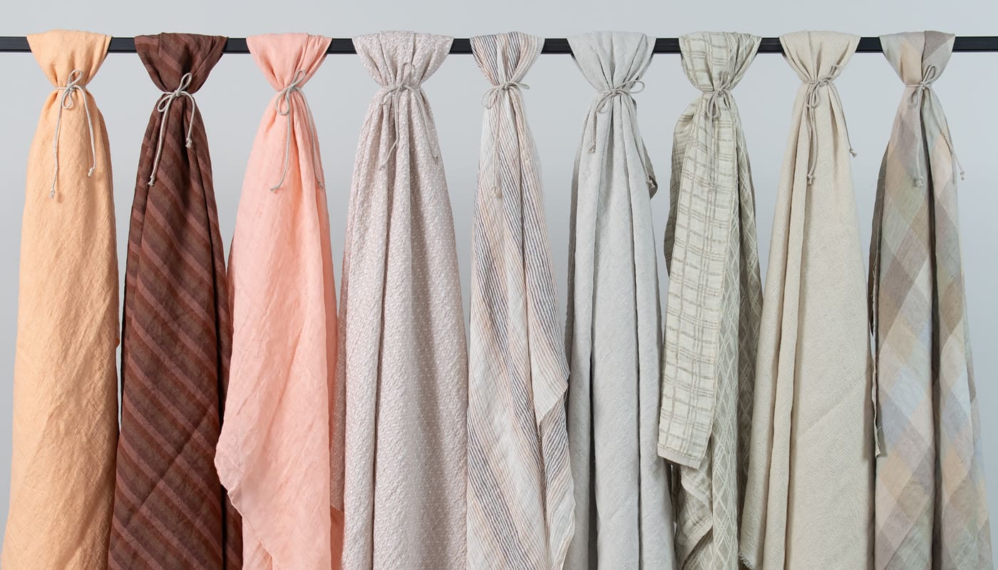 Linen Fashion - presents new linen fabric collection Spring / Summer 2025. Nm 1