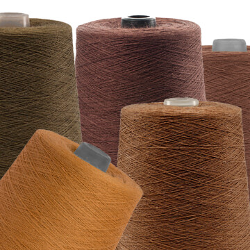 Linen yarns brown shades | linen trends for fall/winter 2020-2021