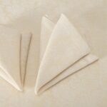 FLORA Table napkin cream