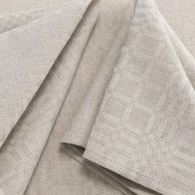 CAMPO Table napkin beige 4 Beige linen cotton napkin, twill