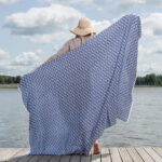 CROATIA Beach towel blue