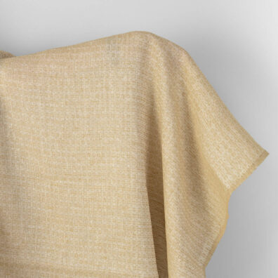 Linen fabric white and ginger
