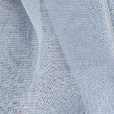 Linen fabric sky grey gauze, pure linen