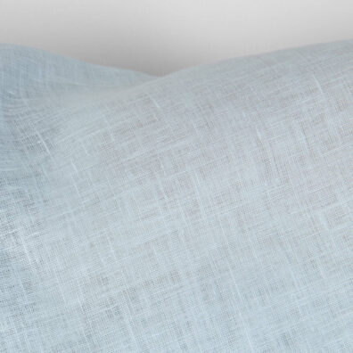 Linen fabric plain pale green, lightweight
