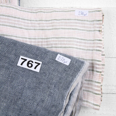 Linen Fabric Cuts, Set No. 767