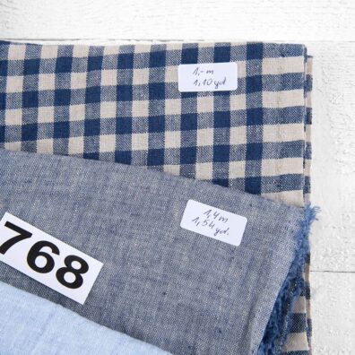 Linen Fabric Cuts, Set No. 768