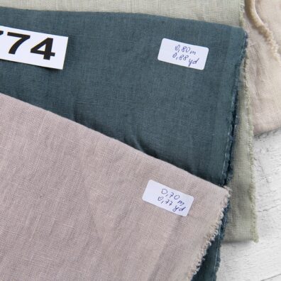 Linen Fabric Cuts, Set No. 774