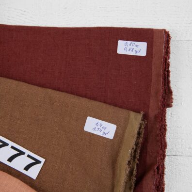 Linen Fabric Cuts, Set No. 777